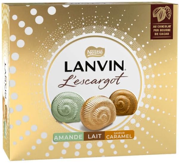 Lanvin L'Escargot Trio Lait Amande Caramel 362g - Blaiche